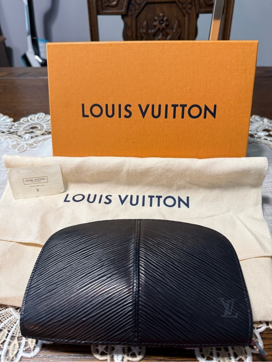 Louis Vuitton Handbags - Louis Vuitton Black Epi Leather Compact Zip Wallet